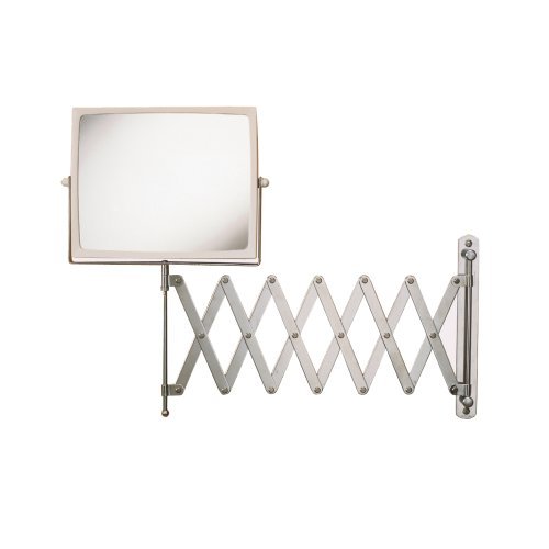 J2020c First Class Wall Mount Mirror- 4.5x-1x Magnification- Chrome / White