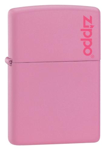 Zippo Pink Matte with Zippo Logo Lighter