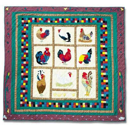Patch Quilts Qtrstr Quilt Twin Rooster