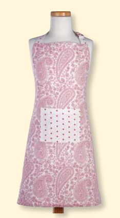KA and F GROUP LLC 2705 VINTAGE GIRL PAISLEY/DOT APRON