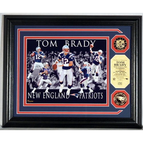 Highland Mint PHOTO1039K TOM BRADY DOMINANCE PHOTOMINT