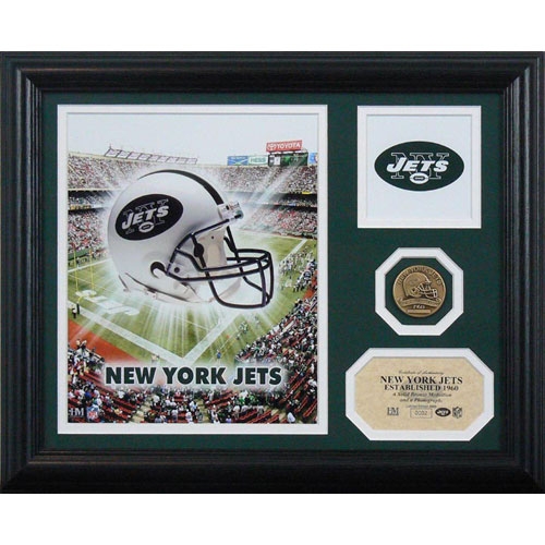 Highland Mint PHOTO1732K NEW YORK JETS NFL Team Pride Photo Mint
