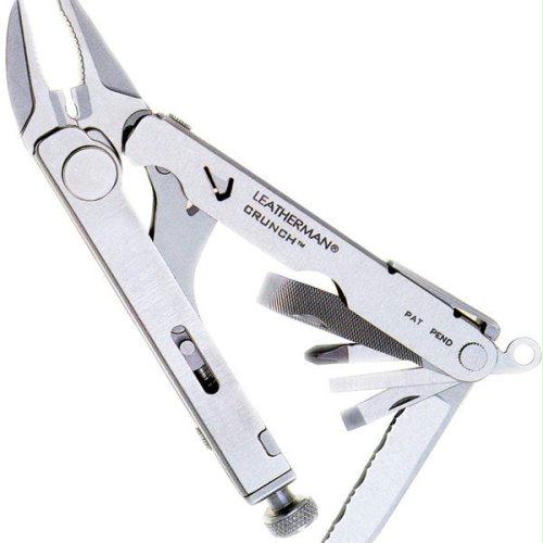 Leatherman 68010201k 100 Stainless Steel Crunch MultiTool with Nylon Sheath