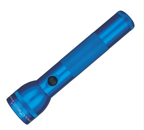 Lite 2 Cell D Blue Flashlight Boxed