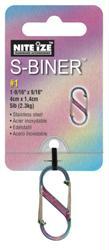 UPC 094664008250 product image for Nite S-Biner Size 1 Spectrum 2 in 1 Carabiner | upcitemdb.com