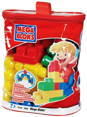 Mega Brands 130858 MegaBloks Bag of 24 Classic