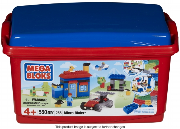 Mega Brands 130877 Microbloks Tub of 550
