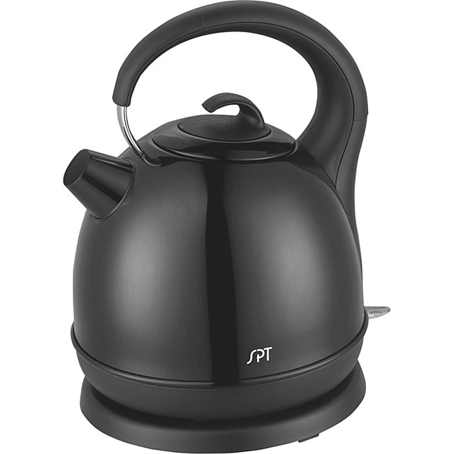 Stainless Cordless Kettle With Black Coating