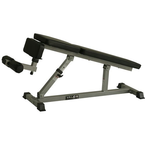 Valor Athletics 2DF0021BM Valor Fitness DF-2 Decline - Flat Bench