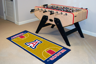 Fanmats 8174 University Of Arizona Basketball Court Runner