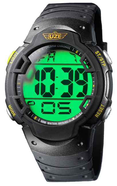 -89-r Guardian Digital Watch With Rubber Strap