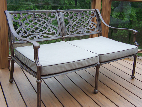 Oakland Living Corporation 11263BS Tacoma Deep Seating Loveseat with Cushions