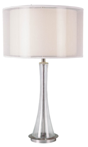 Trans Globe Lighting GTL-212 Lamps 1 Light Clear Glass Table Lamp