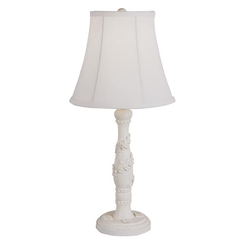 Trans Globe Lighting KDL-638 IV Lamps 1 Light Ivory Vine Table Lamp