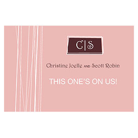 Weddingstar 102209c92 Modern Medley Large Ticket Vintage Pink
