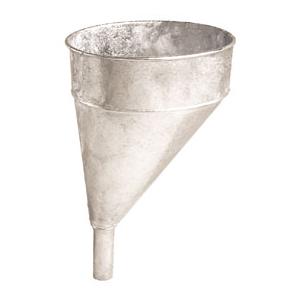 Plw75-002 Funnel Metal With Screen 6qt 9 Inch Diameter