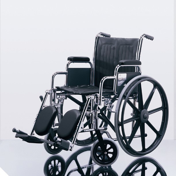 Medline MDS806200NVY Excel 2000 Wheelchairs Standard