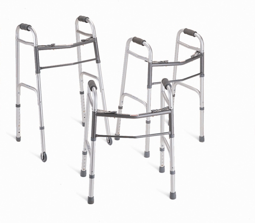 Medline MDS86410WH Deluxe Walker Two Button