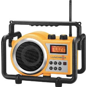 LB-100 Lunchbox Compact Industrial Digital AM-FM Radio
