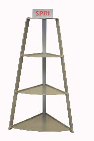 SPRI KB-RACK Showroom Kettlebell Display Rack - Holds 6KB and apos;s