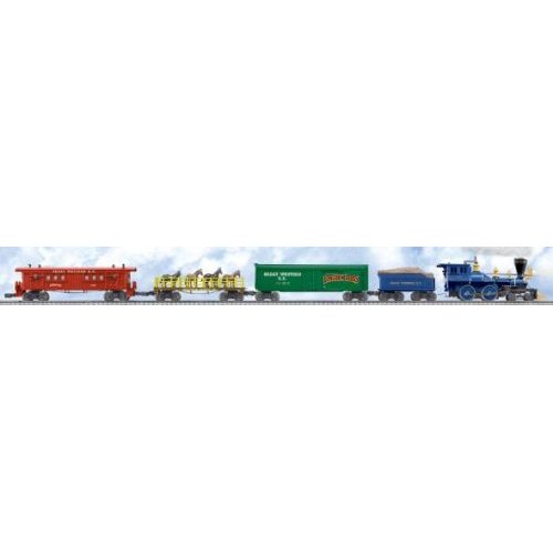 S and P Whistle Stop 30034 Great Western Set with Lincoln Logs