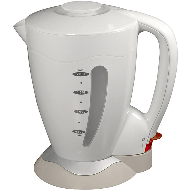 Team Appliances JK23431 Kalorik Stainless SteelBlack Jug Kettle