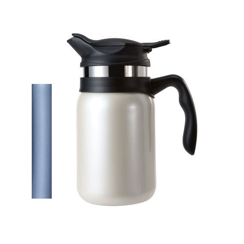 Timolino VPJ-60TEMAB 20 oz. Majestica Vacuum Coffee And Tea Maker - Aqua Blue