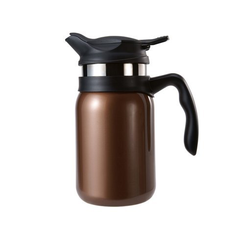 Timolino VPJ-60TEMBW 20 oz. Majestica Vacuum Coffee And Tea Maker - Amber Brown