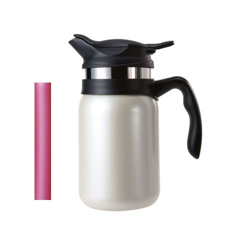 Timolino VPJ-60TEMMR 20 oz. Majestica Vacuum Coffee and Tea Maker - Magenta Red