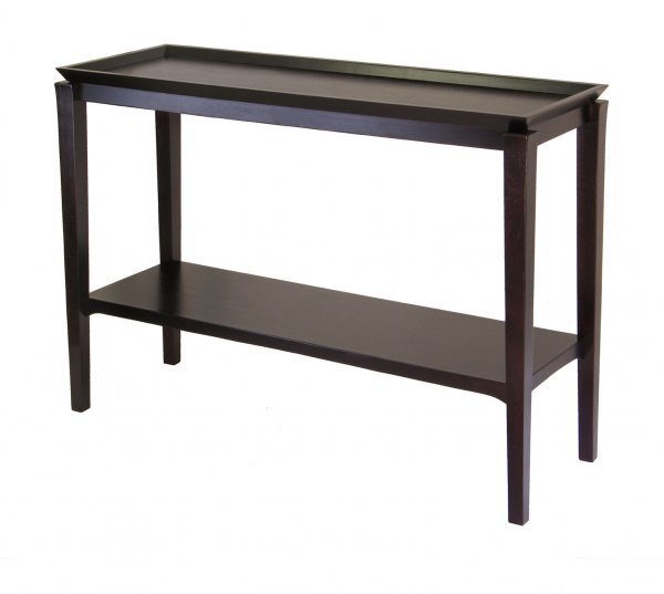Winsome 92345 Finley Console Table  Dark Espresso