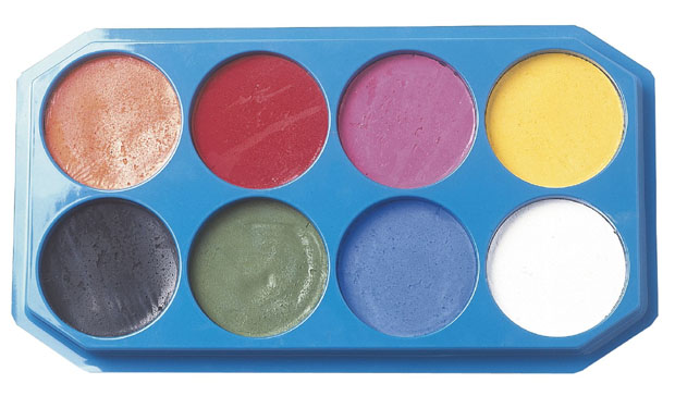 1194040 Face Painting Palette 8 Col 18 Milliliter