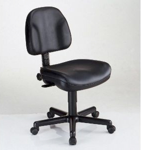 Ch444-90 Premo Task Chair - Black Leather