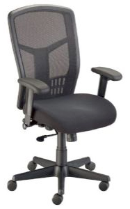 Ch750 Van Tecno Managers Chair - Black