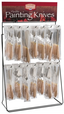 Alvin KN14D Painting Knife Display of 84
