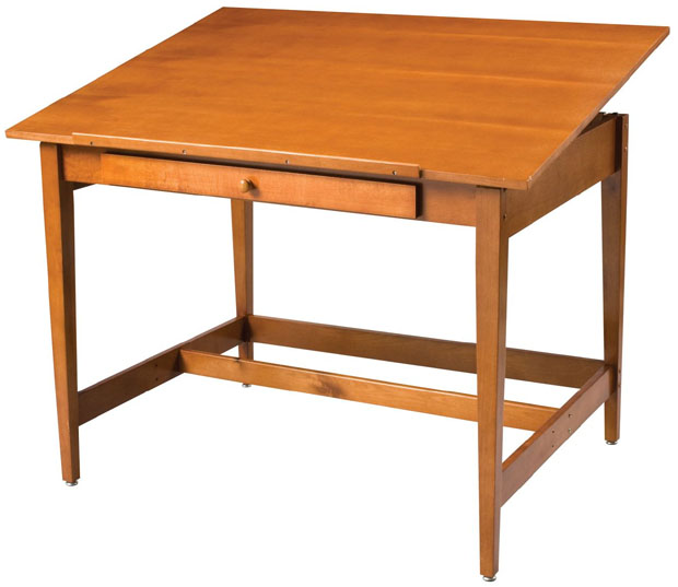 Van48 48" W Vanguard Wood Table
