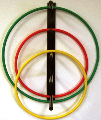 American Educational YTH-034 Hoop Storage Rack