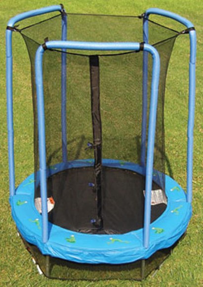 Bazoongi BZJP5506A Junior Combo Trampoline With Teclon Pad - 55 Inches