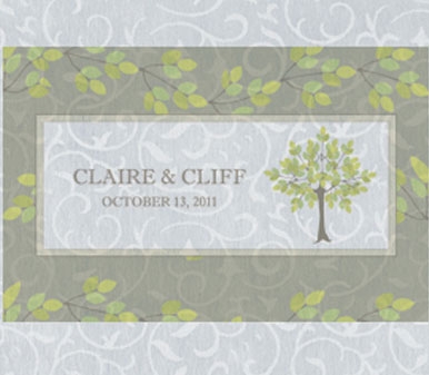 Beverly Clark 60-0508/TAU Aisle Runner Little Tree - Taupe