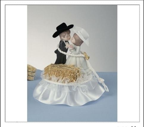 Beverly Clark 70568 Cake Top Western Hay Bale