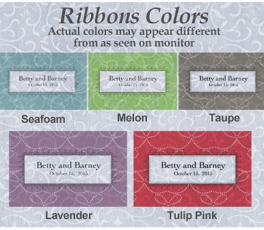 Beverly Clark 60-0506/TPNK Ribbons Aisle Runner - Tulip Pink