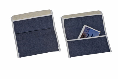 Fleece Armrests With Pouch