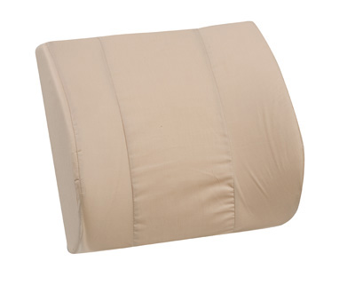 Standard Lumbar Cushion With Strap - Tan