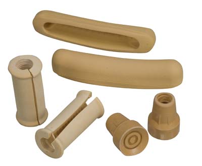 512-1424-0000 Crutch Accessory Kit - Split Grips- Underarm Pads And Tips