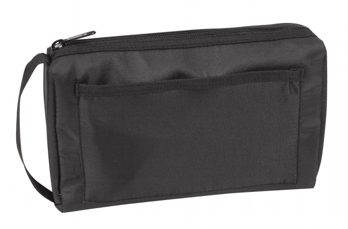 05-305-020 Match Mates Nylon Zipper Case 6 X 9 X 2 Black