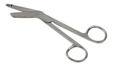 Mabis 25-702-000 Lister Bandage Scissors Stainless Steel - 5.5 Inches without Clip