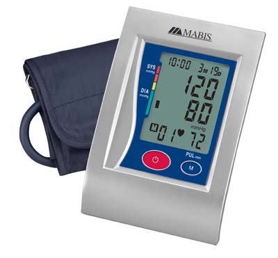 Mabis 04-591-006 Automatic Premium Digital Blood Pressure Arm Monitor - Large Adult