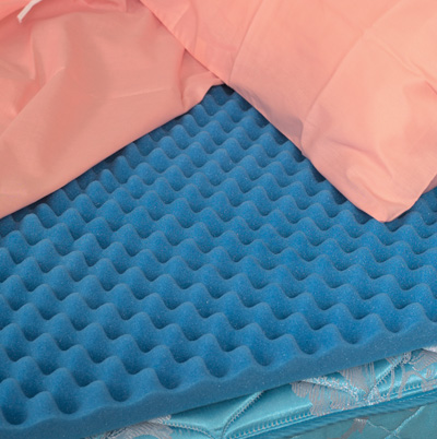 Hospital Size Convoluted Bed Pads - 33 X 76 X 4