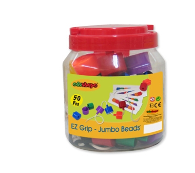 839050 Ez-grip Jumbo Beads - 58 Pieces