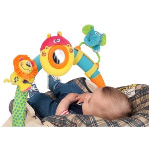 Edushape 922502 Animal Activity Bar Toys For Stroller