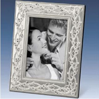 Godinger 223 Silver Plated Swarovski Photo Frame